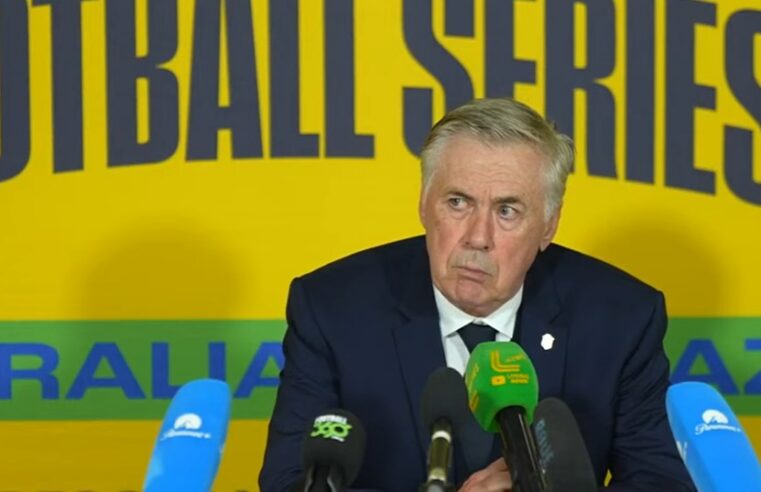 Ancelotti confirma Pedro Morisco como titular contra a Índia e fecha ciclo da Data Fifa