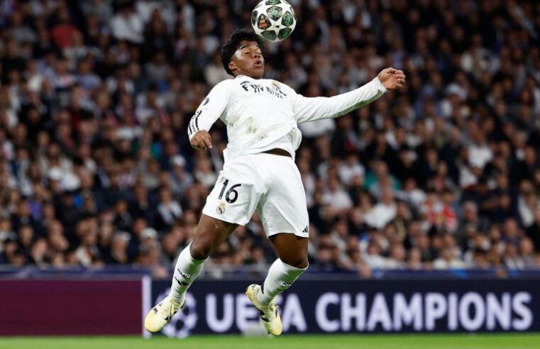 Endrick brilha na virada do Real Madrid sobre a Roma; Vini Jr. tem atuação discreta