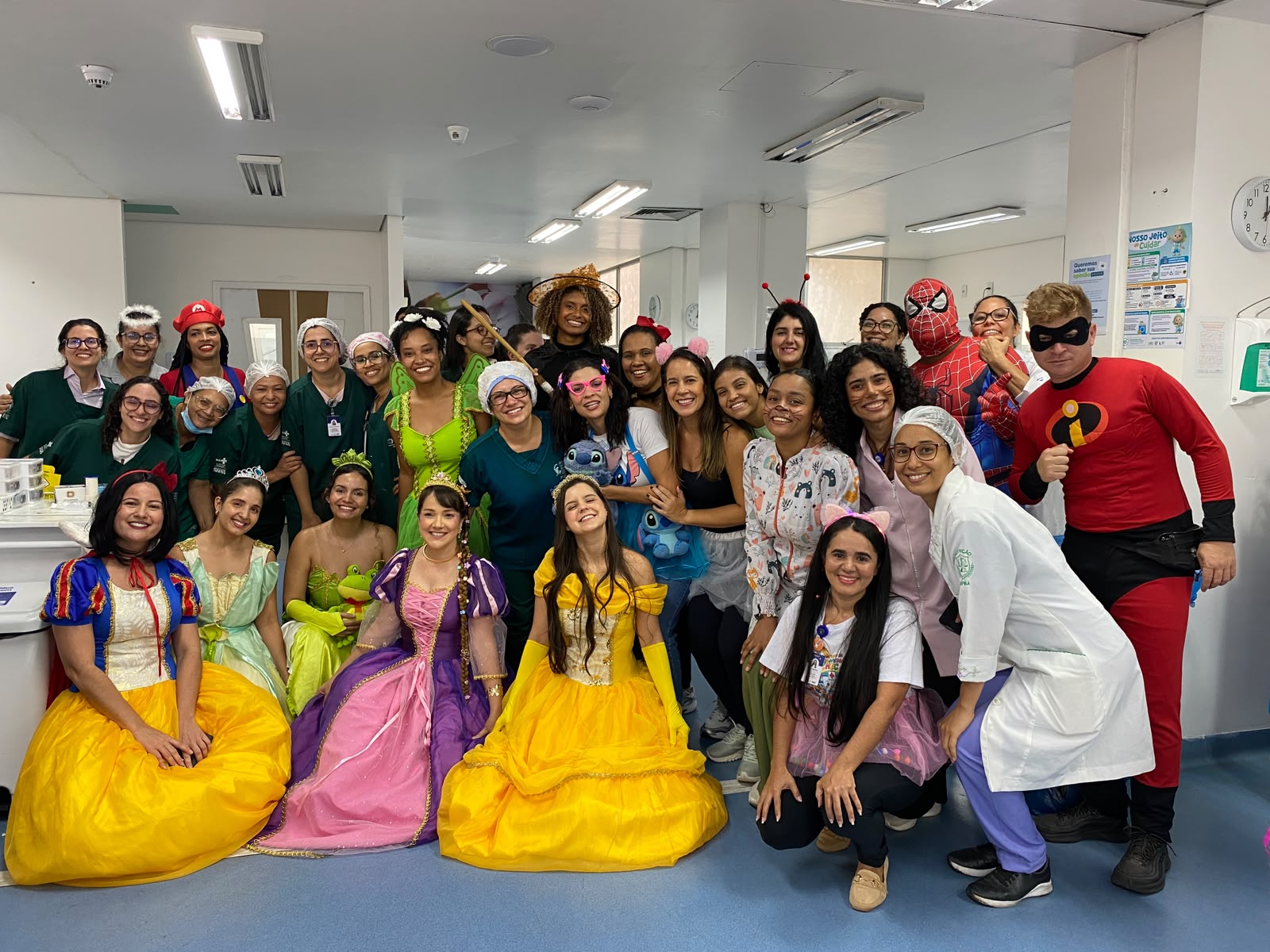 Hospital Estadual da Criança promove cortejo especial para pacientes em Feira de Santana