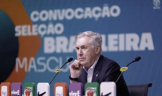 Ancelotti convoca 26 jogadores para amistosos do Brasil contra Japão e Singapura; veja lista completa