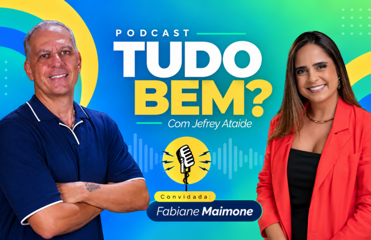 Capa do terceiro episódio do Tudo Bem? Podcast, apresentado por Jefrey Ataíde.