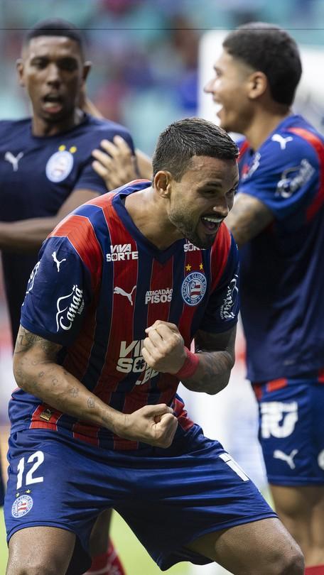 Bahia vence São Paulo por 3 a 2 em jogo emocionante e sobe para o sexto lugar do Brasileirão