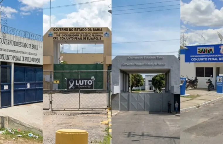 Governo da Bahia conclui licitações de R$ 67,5 mi para novas estruturas em conjuntos penais do interior da Bahia; saiba quais