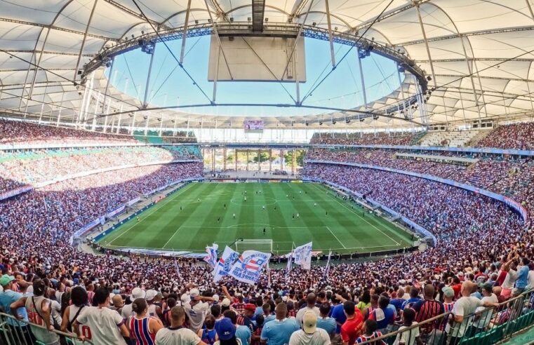 Bahia enfrenta São Paulo hoje na Fonte Nova; metrô terá horário estendido até 0h30