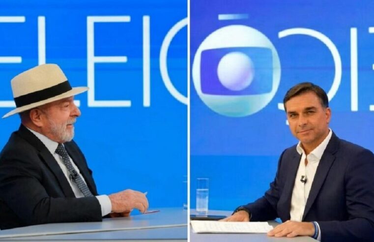 AO VIVO: Lula e Flávio Bolsonaro participam de último debate na Globo antes do segundo turno