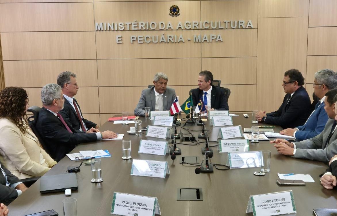 Bahia terá previsão de safra de cacau após acordo sobre produção