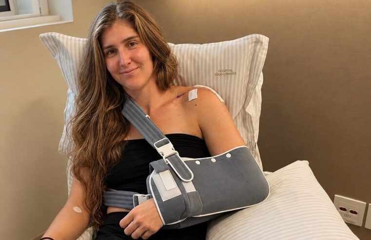 Bia Haddad Miaia passa por cirurgia no ombro e inicia recuperação