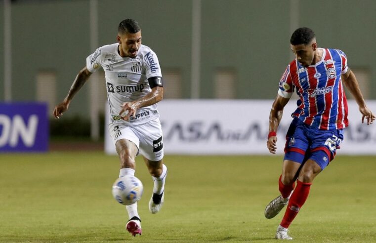 AO VIVO: Santos e Bahia fazem jogo movimentado na Vila Belmiro pelo Brasileirão