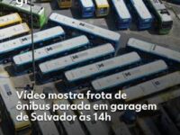 Ônibus do transporte público de Salvador, cujo funcionamento foi alvo de decisão da Justiça Eleitoral no segundo turno de 2026.